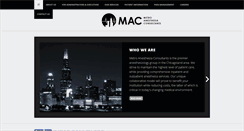Desktop Screenshot of metroanesthesiaconsultants.com